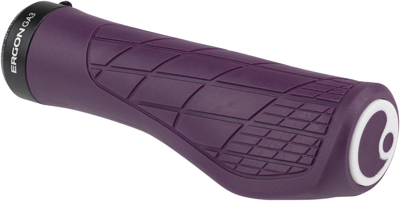 Load image into Gallery viewer, Ergon GA3 Grips - Purple Reign, Lock-On, Large
