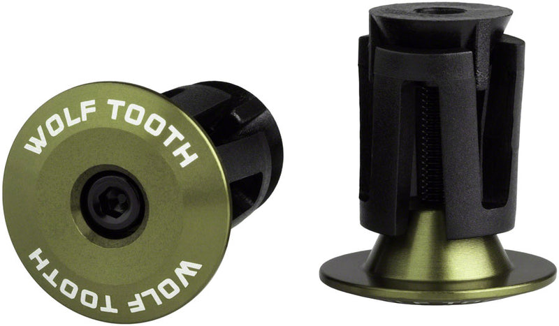 Load image into Gallery viewer, Wolf-Tooth-Alloy-Bar-End-Plugs-Bar-End-Plugs-BEPG0162
