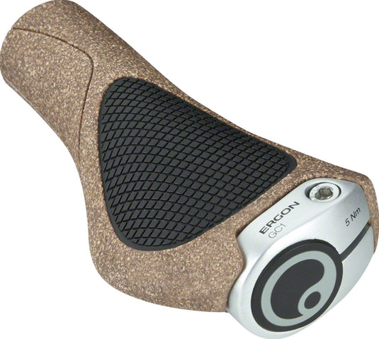 Ergon-GC-BioKork-Grips-Lock-On-Grip-131.5-Bicycle-Grips