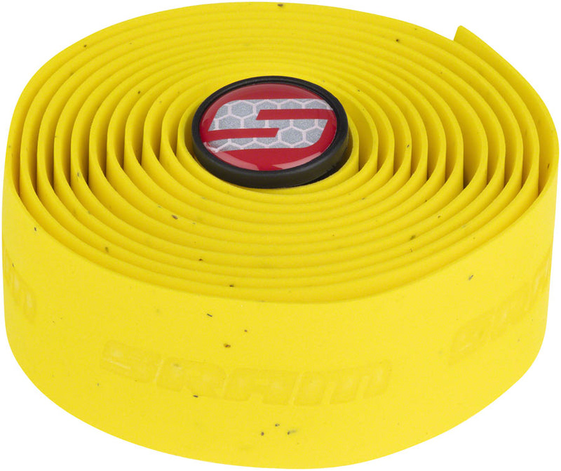 Load image into Gallery viewer, SRAM-SuperCork-Bar-Tape-Handlebar-Tape-Yellow-HT4511-Road-Bar-Tape
