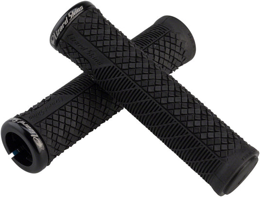Lizard Skins Charger Evo Single Sided Lock-On, Grips, 136mm, Black, Pair