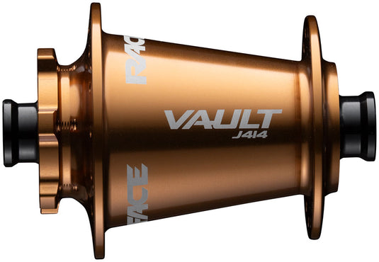 RaceFace Vault J-Bend 414 Front Hub - 15 x 110mm, 6-Bolt, Kashmoney Gold, 32H