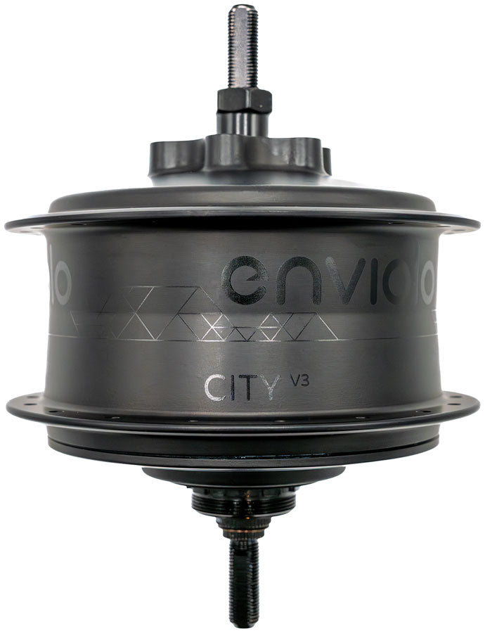 Load image into Gallery viewer, Enviolo CT3 City CVP Internally Geared Hub - 36h, 40t spline Hub Interface, 6-Bolt Rotor Mount, 135mm Solid Axle
