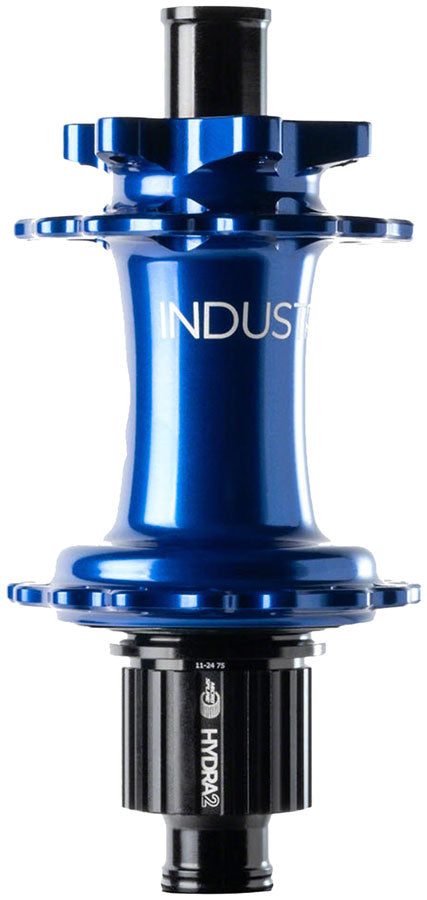 Industry Nine Hydra 2 Boost MicroSpline, Disc Hub, Rear, 32H, 12mm TA, 148mm, Shimano Micro Spline, Blue