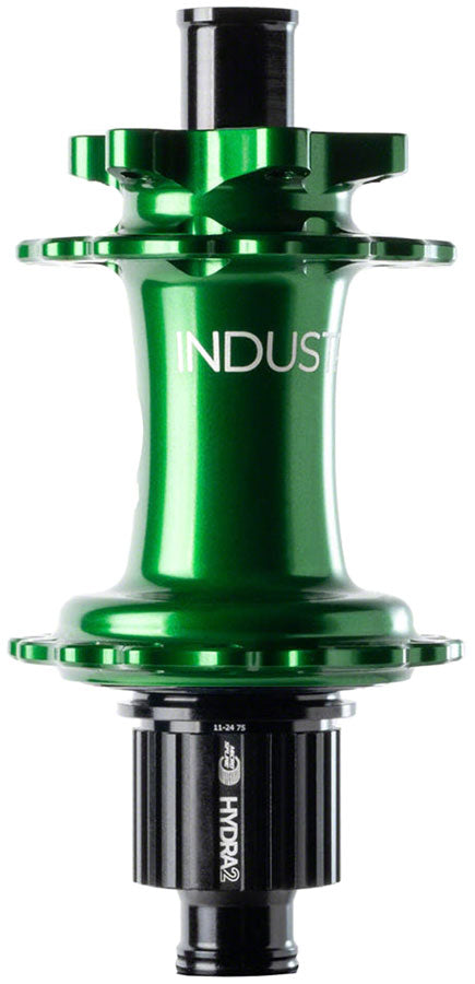 Industry Nine Hydra 2 Classic Rear Hub - 12 x 148mm, 6-Bolt, XD, Green, 28H