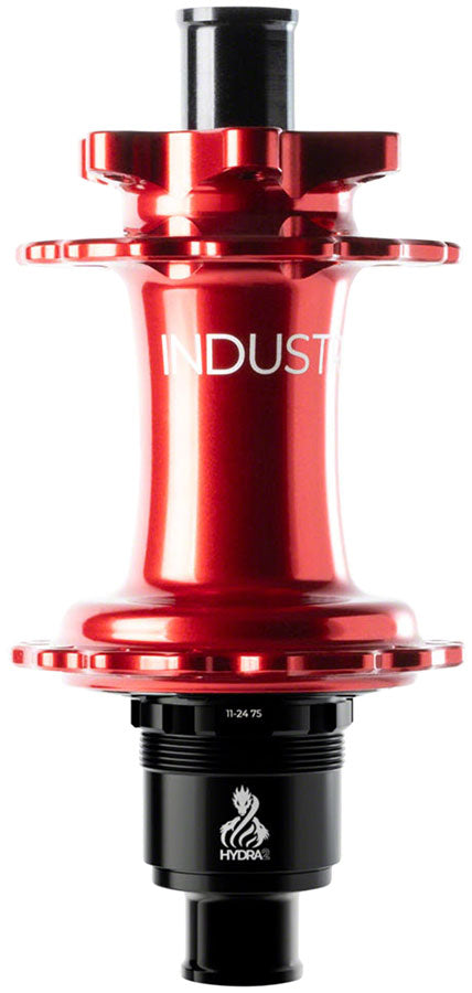 Industry Nine Hydra 2 Boost XD, Disc Hub, Rear, 32H, 12mm TA, 148mm, SRAM XD, Red