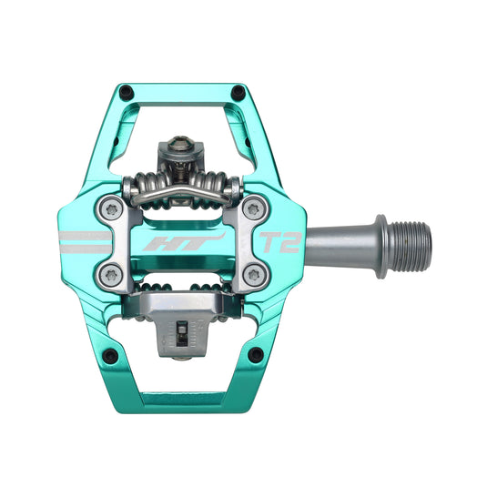 HT T2 Dual Sided Clipless Platform Pedals 9/16