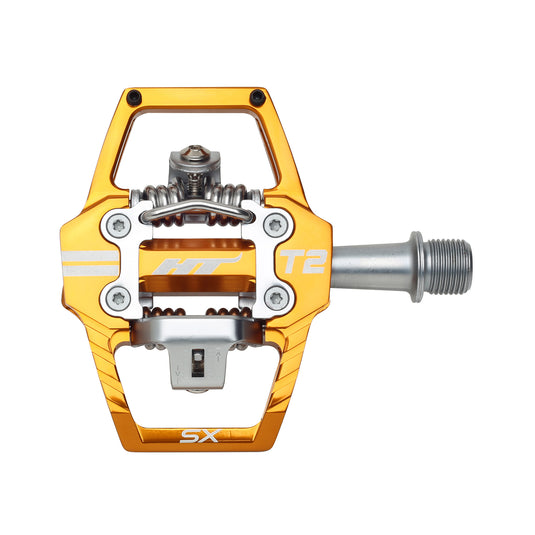 HT-Pedals-T2-SX-Clipless-Pedals-with-Cleats-PEDL2551-Bicycle-Pedals