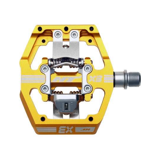 HT-Pedals-X3-Clipless-Pedals-with-Cleats-PEDL2537-Bicycle-Pedals