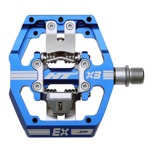 HT-Pedals-X3-Clipless-Pedals-with-Cleats-PEDL2536-Bicycle-Pedals