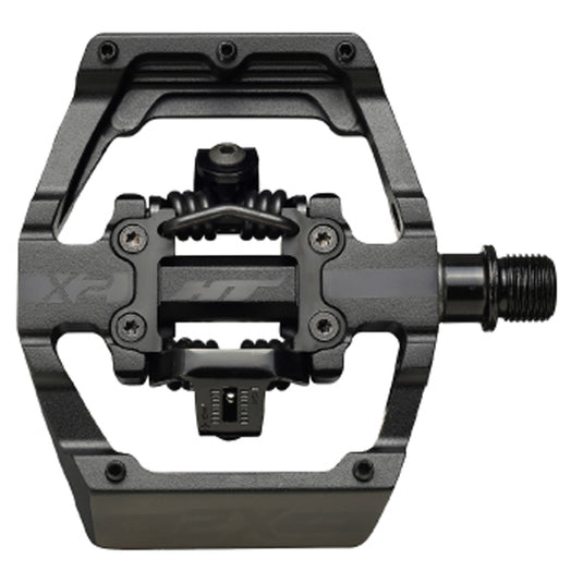 HT-Pedals-X2-SX-Clipless-Pedals-with-Cleats-PEDL3161-Bicycle-Pedals