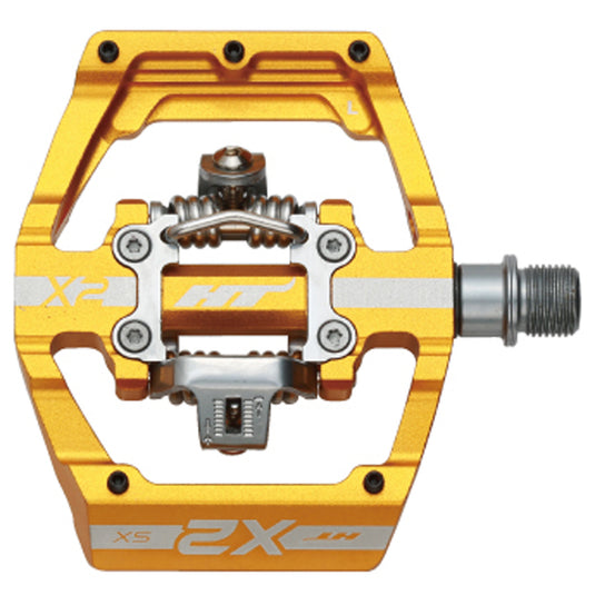 HT-Pedals-X2-SX-Clipless-Pedals-with-Cleats-PEDL2652-Bicycle-Pedals