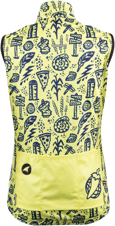 Load image into Gallery viewer, Salsa Women's Gravel Story Vest - Yellow, Dark Blue, X-Large
