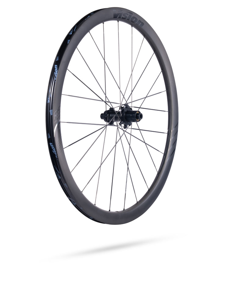Load image into Gallery viewer, Vision-Metron-RS-37-Wheelset-Wheel-Set-700c-Tubeless-Ready-Clincher-STEM2886-Bicycle-Wheelset
