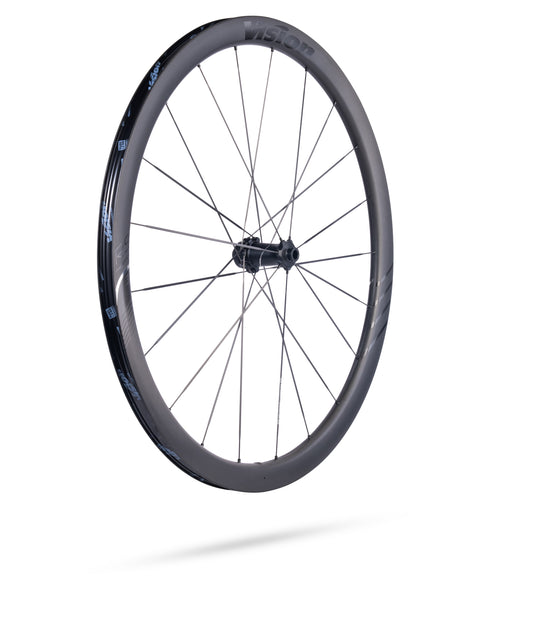 Vision Metron RS 37 Wheelset - 700, 12 x 100mm/12 x 142mm, Center-Lock, HG 11/12, Carbon, Black