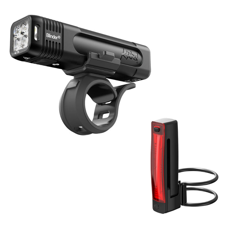 Load image into Gallery viewer, Knog-Blinder-700-Plus-20-Set-Headlight-&amp;-Taillight-Set-Flash-LGST0484
