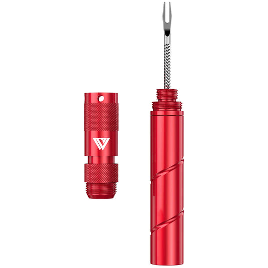 Kom Cycling Tubeless Tire Repair Tool Pro Plugs, Tool & CO2 Adapter