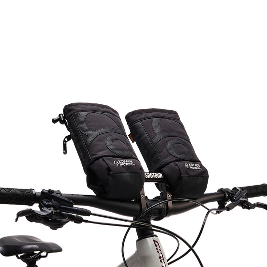 Kids Ride Shotgun Shotgun Pogies Black
