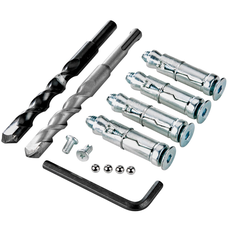 Load image into Gallery viewer, Kryptonite Evolution Ground Anchor Truck &amp; Trailer Accessory Mounting Kit Black
