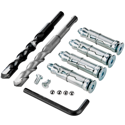 Kryptonite Evolution Ground Anchor Truck & Trailer Accessory Mounting Kit Black