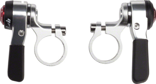 microSHIFT-Shifter-Set-9-Speed-Thumb-LD0110-Bicycle-Shifters-Flat-Bar-Pair