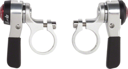 microSHIFT-Shifter-Set-10-Speed-Thumb-LD0111-Bicycle-Shifters-Flat-Bar-Pair