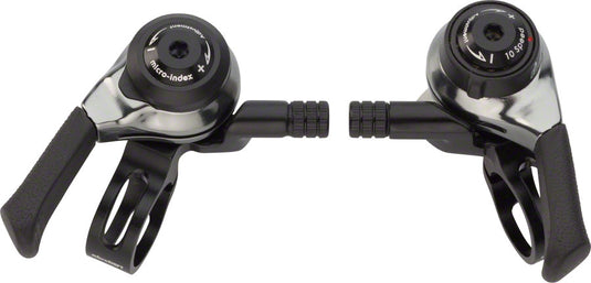 microSHIFT-Shifter-Set-10-Speed-Thumb-LD0169-Bicycle-Shifters-Flat-Bar-Pair
