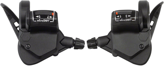 microSHIFT-Shifter-Set-7-Speed-Thumb-SFBP0135-Bicycle-Shifters-Flat-Bar-Pair
