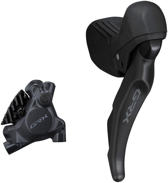 Shimano-GRX-ST-RX610-Shifter-Brake-Lever-with-BR-RX410-Disc-Brake-Caliper-Hydraulic-Brake-Shift-Lever-Drop-Bar-Road-Bike-Time-Trial-Triathlon-Bike-Track-Bike-Road-Bike-Single-Speed-Fixie-HBSL0353