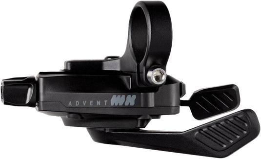 microSHIFT Advent MX 1x10-Speed Groupset - MX Trail Shifter, MX Rear Derailleur, Steel Cage, Clutched, 11-48t Cassette,