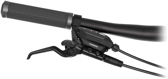 Shimano ST-EF515-8R EZ Fire Plus Shift/Brake Lever - Right, 8-Speed, Optical Gear Display, For Hydraulic Disc Brake,
