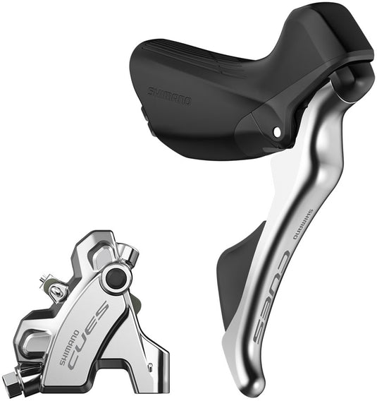 Shimano-CUES-ST-U6030-Shifter-Brake-Lever-with-BR-U6030-Disc-Brake-Caliper-Hydraulic-Brake-Shift-Lever-Drop-Bar-Road-Bike-Time-Trial-Triathlon-Bike-Track-Bike-Road-Bike-Single-Speed-Fixie-HBSL0376