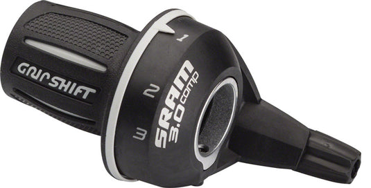 SRAM 3.0 Comp 7-Speed Front & Rear Twist Shifters Lightweight, Durable Bicycle Gear for Mountain & Road Riding