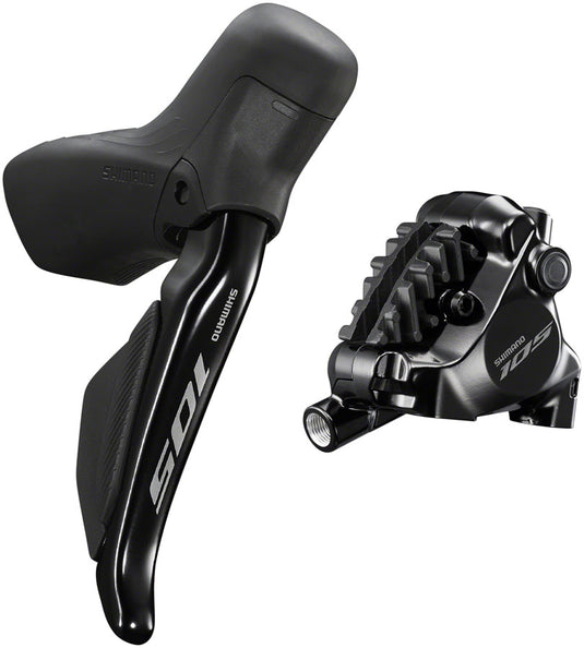 Shimano-105-ST-R7170-Di2-Shift-Brake-Lever-with-BR-R7170-Disc-Brake-Caliper-Hydraulic-Brake-Shift-Lever-Drop-Bar-Road-Bike-Time-Trial-Triathlon-Bike-Track-Bike-Road-Bike-Single-Speed-Fixie-HBSL0290