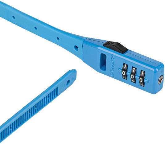 Kryptonite Click Lock Combo Cable lock, Combination, 10mm, 45cm, 1.5', Blue