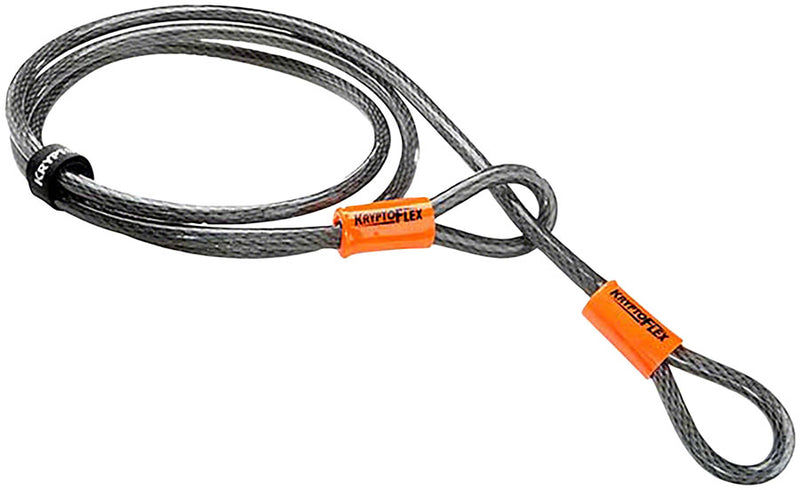 Load image into Gallery viewer, Kryptonite KryptoFlex Cable 1007 7 ' x 10 mm Thick Braided Steel Cable W/ Loops

