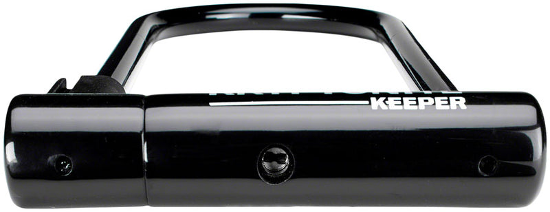 Load image into Gallery viewer, Kryptonite Keeper U-Lock 4 x 8" Keyed Black Includes 4' Cable and Bracket
