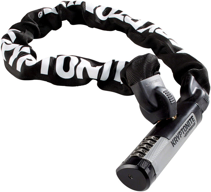 Load image into Gallery viewer, Kryptonite KryptoLok 990 Chain Lock Bundle 9mm Manganese Steel Combination Security Locks, Weather-Resistant, 90cm for Bicycle &amp; Bike Security
