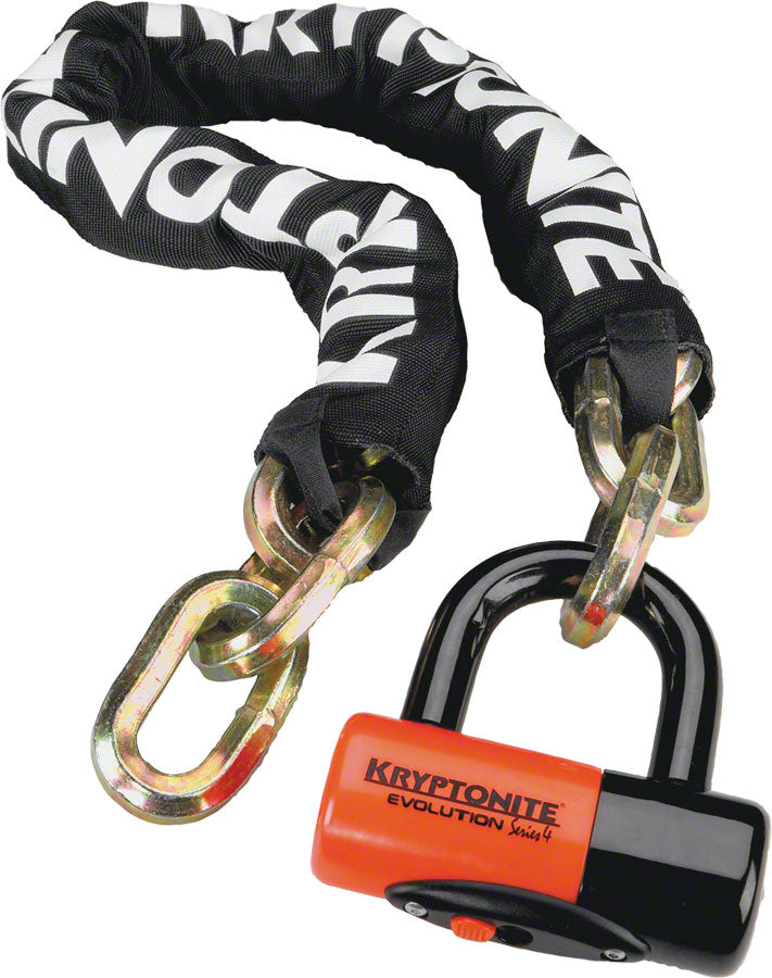 Load image into Gallery viewer, Kryptonite New York Chain 1210 &amp; Evolution Disc Lock Keyed Heavy-Duty 12mm Manganese Steel Security Bundle
