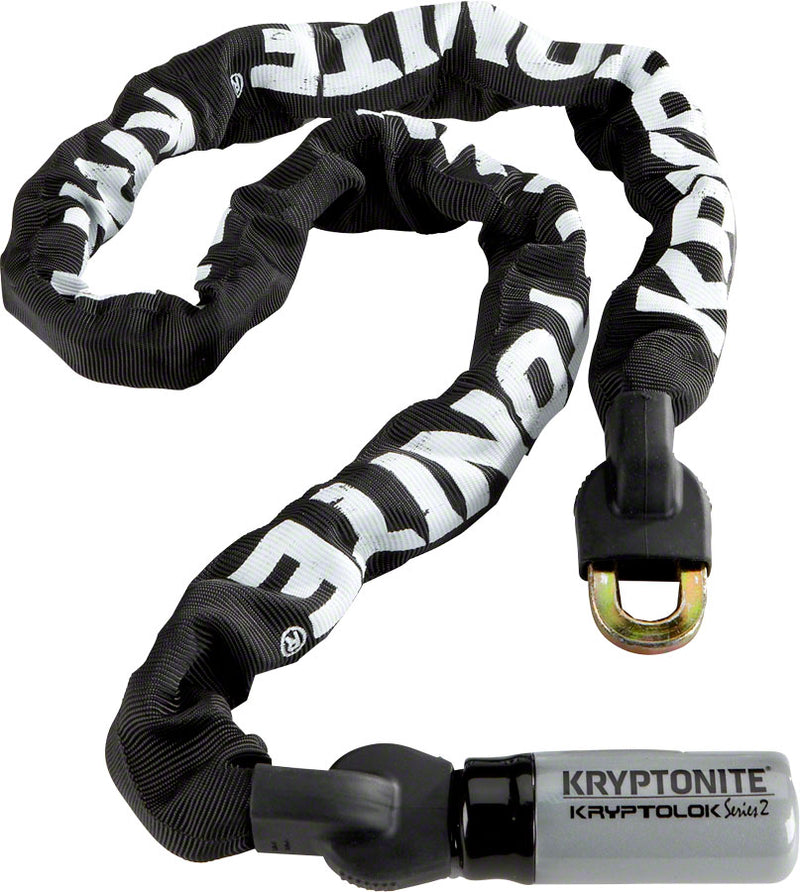 Load image into Gallery viewer, Kryptonite KryptoLok Series 2 120cm Keyed Chain Lock Durable 9mm Manganese Steel Bike Security
