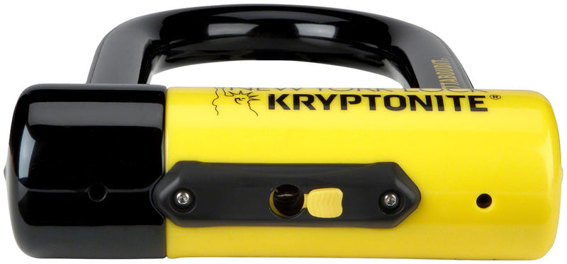 Load image into Gallery viewer, Kryptonite New York U-Lock 3.25 x 6" Keyed Black Double Deadbolt Design
