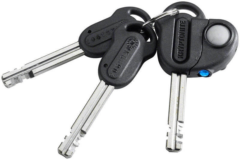 Load image into Gallery viewer, Kryptonite New York U-Lock 3.25 x 6" Keyed Black Double Deadbolt Design
