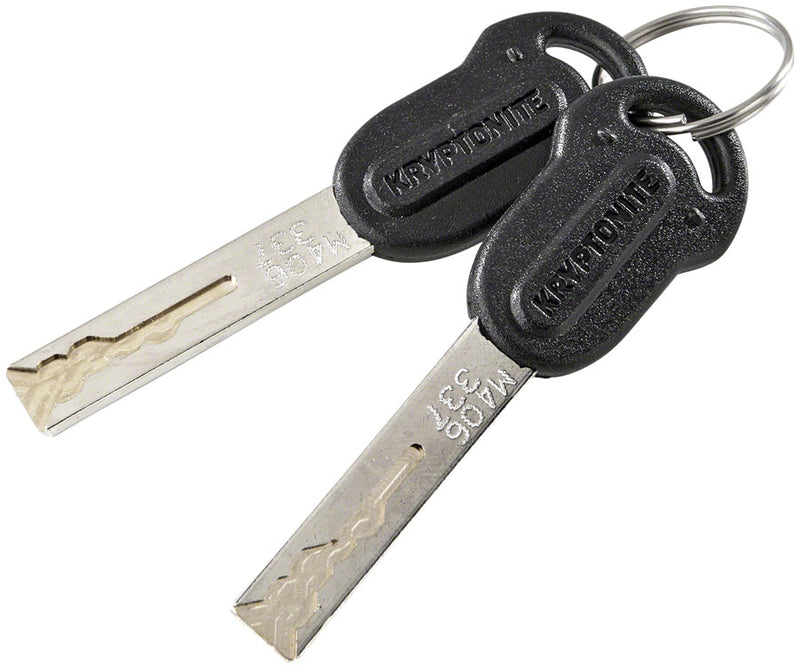Load image into Gallery viewer, Kryptonite KryptoLok U-Lock 5 x 9" Black with Bracket Anti-Rattle Bumpers
