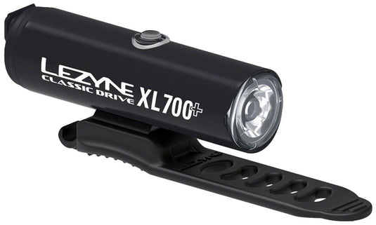 Lezyne Classic Drive XL 700+ Light, Front, Black