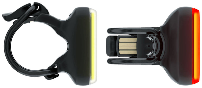 Load image into Gallery viewer, Knog Blinder Square Twinpack Headlight and Taillight Set
