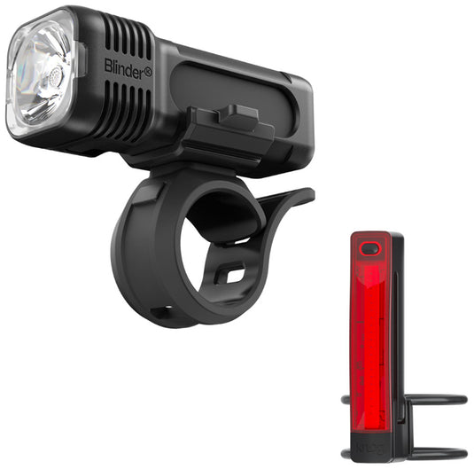 Knog-Blinder-400-Plus-20-F-R-Set-Headlight-&-Taillight-Set-Flash-LGST0421