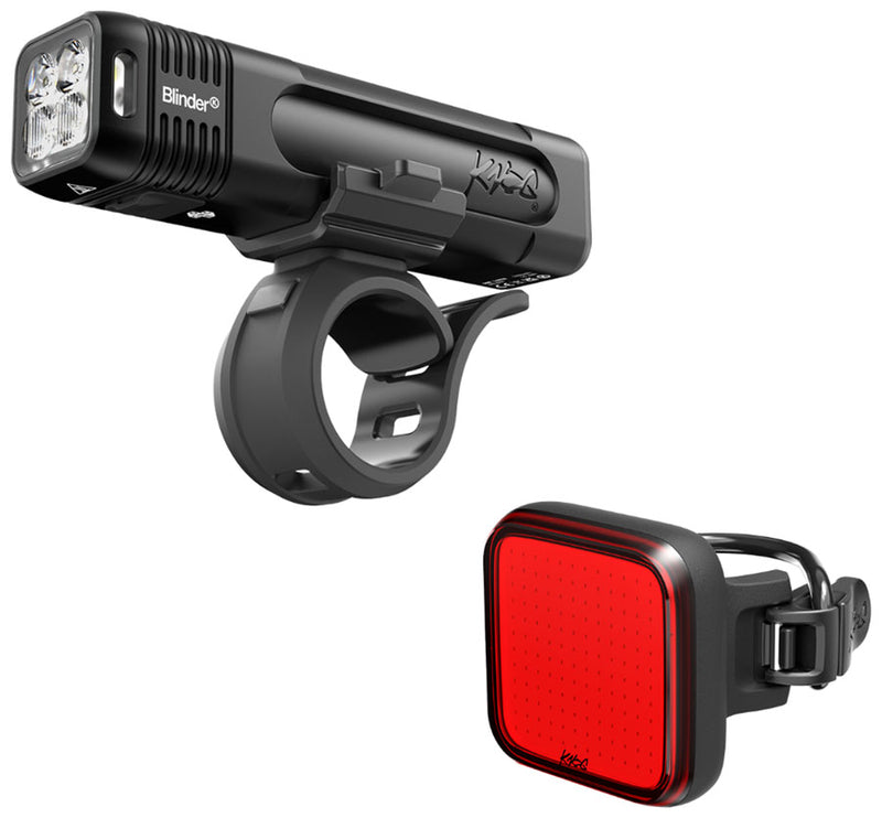 Load image into Gallery viewer, Knog-Blinder-700-Blinder-100-Set-Headlight-&amp;-Taillight-Set-Flash-LGST0471
