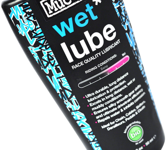 Muc-Off Bio Wet Bike Chain Lube - 50ml Drip Bicycle Drivetrain Lubricant