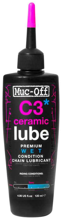 Muc-off Muc-off C3 Ceramic Wet Lube C3 Ceramic Wet Lube 120ml Bike Maintenance