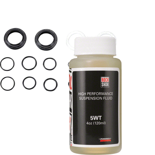 RockShox Suspension Maintenance Bundle Oil & Service Kit for Optimal Fork Performance